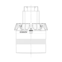 Pokrętło funkcji do piekarnika Electrolux / AEG nierdzewne 10+0