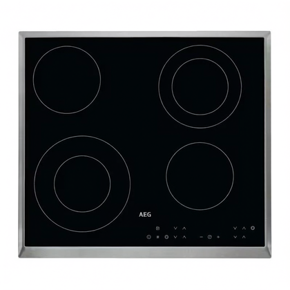 Płyta ceramiczna elektryczna do zabudowy AEG HK 634021 XB czarna 6300 W