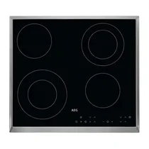 Płyta ceramiczna elektryczna do zabudowy AEG HK 634021 XB czarna 6300 W