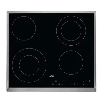 Płyta ceramiczna elektryczna do zabudowy AEG HK 634021 XB czarna 6300 W