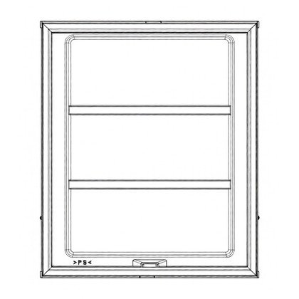 Drzwi zamrażarki do chłodziarko-zamrażarki Electrolux / AEG białe 531,2 x 627 mm
