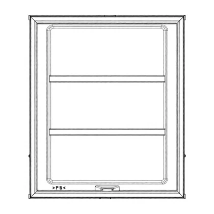 Drzwi zamrażarki do chłodziarko-zamrażarki Electrolux / AEG białe 531,2 x 627 mm