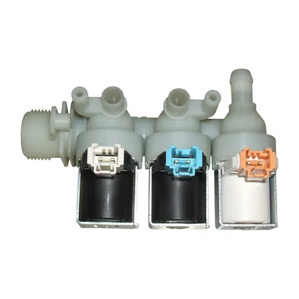 Elementy elektryczne do pralek r Elektrozawór dopływu wody do pralki Ariston / Indesit / Hotpoint / Whirlpool 3-drożny 2,5 230 V C00110331 482000022812