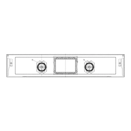 Elementy obudowy Panel obsługi do piekarnika Electrolux / AEG nierdzewny 60 cm