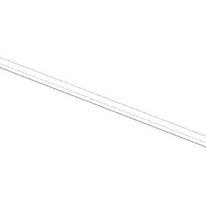 Przednia listwa półki szklanej do chłodziarki Electrolux / AEG 457 mm 2062811381