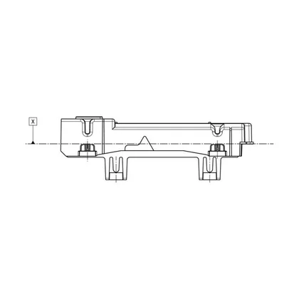 Pokrywa modułu elektronicznego do pralki Electrolux / AEG 1085356010