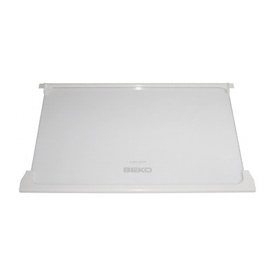 CHA 33100 X BEKO Półka szklana z ramkami do lodówki Beko / Grundig / Arcelik 49,5 x 29,5 cm BK/4616140100; 4564210100