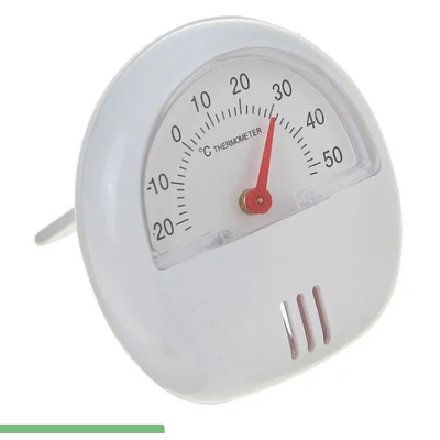 Wyłączniki, termometry, żarówki, TERMOMETR -20 / +50 MAGNES (5810-8)