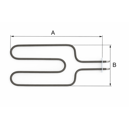 Grzałka - kuchnia Wrozamet 230V,2000W (01.431)