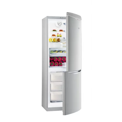 Lewy wspornik drzwiczek komory Chiller do lodówki Ariston / Indesit / Hotpoint / Whirlpool C00116977 482000049169