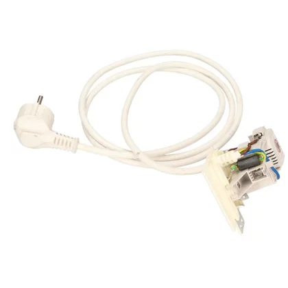 Elementy elektryczne do pralek r Kabel zasilający pralki Whirlpool / Indesit C00270937 482000023113 1,5m Schuko oryginał