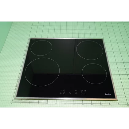 Płyta ze szkła ceramicznego do płyty ceramicznej Amica czarna 9068783