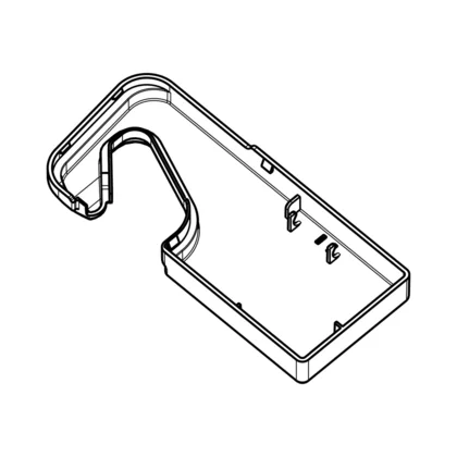 Górna osłona zawiasu drzwi lodówki Electrolux / AEG 8119988015