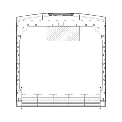 blat roboczy,neutralny,7801, 600.4x634.5mm