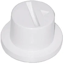 Półki na plastikowe i druciane r Pokrętło termostatu do lodówki Whirlpool / Indesit / Ariston / Hotpoint białe 481941128757 C00574607