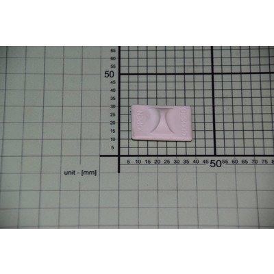 Uchwyt zatrzasku biały (1001015)