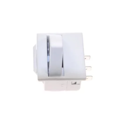 Wyłącznik światła drzwiowy do lodówki Whirlpool / Indesit / Ariston / Hotpoint 3 konektory Faston 481221838665 C00312828 482000093538 C00501808