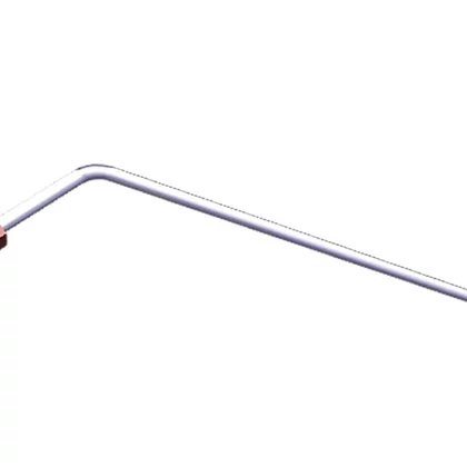 Rurka zaworu gazu do płyty gazowej Electrolux / AEG 3541846014