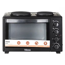 Mini piekarnik elektryczny z płytami grzewczymi Tristar OV-1442 1600 W czarny