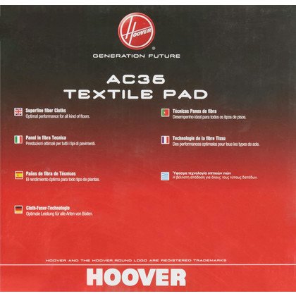 Nakładka z mikrofibry do mopa parowego Hoover 35601693