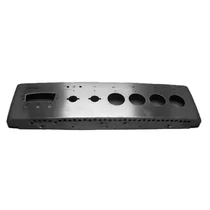 Elementy obudowy Panel przedni inox do kuchenki Amica G5E3 Te z logo Amica 2514 9024625