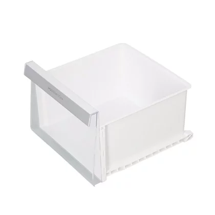 Półki na drzwi różni producenci Skrzynia środkowa zamrażarki do chłodziarko-zamrażarki Electrolux / AEG transparentna