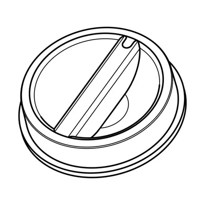 Pokrętło programatora do pralki Electrolux / AEG białe 1325472114