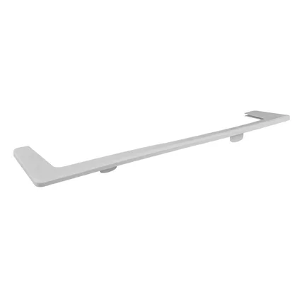 Elementy szklane i plastikowe lo Biała przednia ramka dolnej półki szklanej do lodówki Ariston / Indesit / Hotpoint / Whirlpool C00114618 482000022842