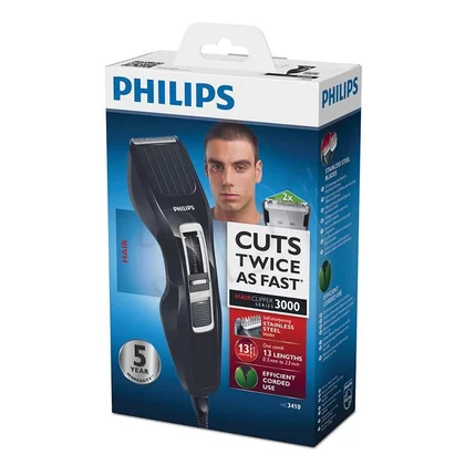 Maszynka do strzyżenia włosów Philips HC3410/15 czarna