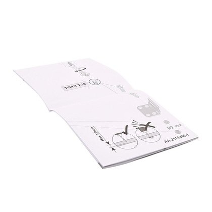Szablon mocowania drzwi zabudowę do zmywarki AEG Electrolux (140021487032)