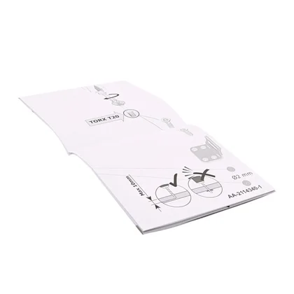 Szablon mocowania drzwi zabudowy do zmywarki Electrolux / AEG 140021487032