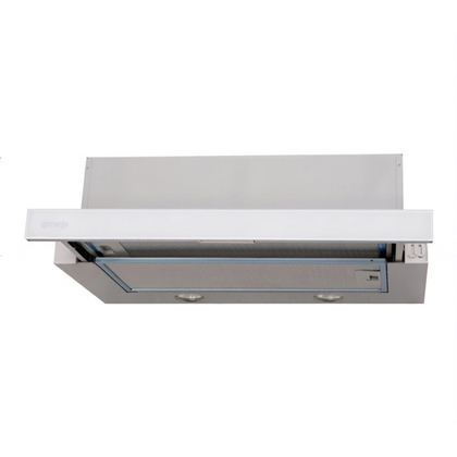 Okap teleskopowy do zabudowy Gorenje DKF2600MW biały 60 cm