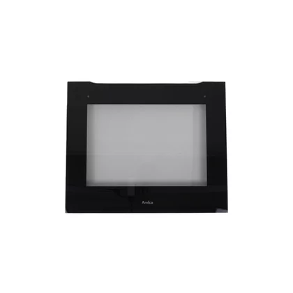 Szyba drzwi piekarnika Amica 488,5 x 434 mm 12S26 9108226 oryginał