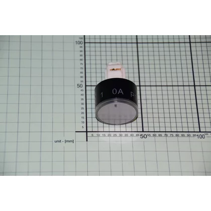 Pokrętło chowane do kuchni Amica inox niepodświetlane 8053751