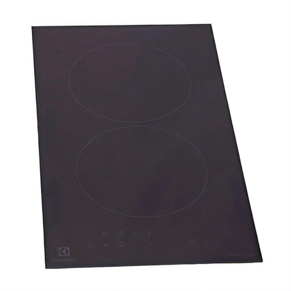 Płyty szklane Płyta wierzchnia do płyty indukcyjnej Electrolux / AEG czarna 290 x 520 mm