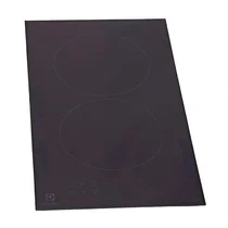 Płyty szklane Płyta wierzchnia do płyty indukcyjnej Electrolux / AEG czarna 290 x 520 mm