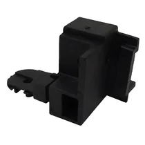 Lewy uchwyt mocowania szyby drzwi piekarnika Beko / Grundig / Arcelik 250440817