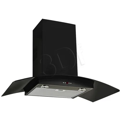 Okap kominowy Teka NC2 90 Black czarny 470 m3/h 900 mm