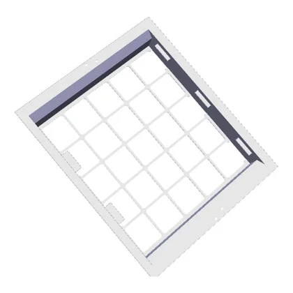 Wspornik filtra węglowego do okapu Electrolux / AEG H30 276 x 330