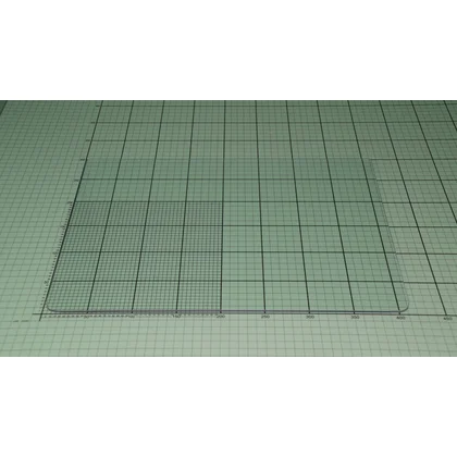 Półka szklana do lodówki Amica 410 x 295 x 3 mm 1013860