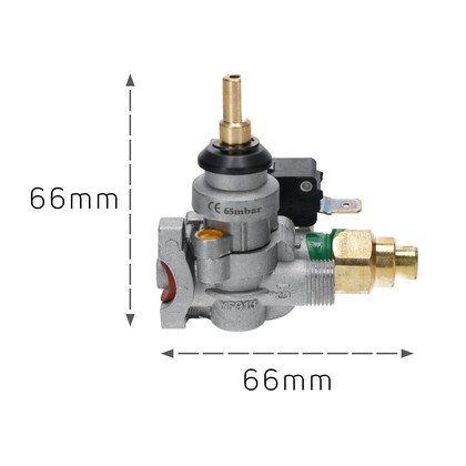 PG6411SRW PTCG4.1ZPZTCAW AMICA Zawór palnika 50 trzpień długi (1030988)