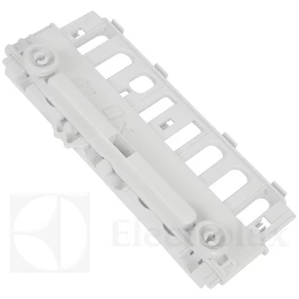 Prawy mechanizm regulacji wysokości górnego kosza zmywarki Electrolux / AEG jasnoszary 1527359044