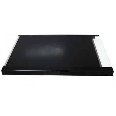 Nakrywa szklana do kuchni Ariston / Indesit / Hotpoint / Whirlpool czarna C 9 L C00039874 482000052600