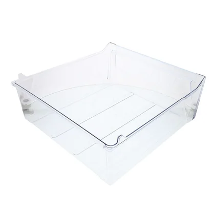 Półki na drzwi różni producenci Szuflada zamrażarki do lodówki Electrolux / AEG neutralna 402 x 162 mm