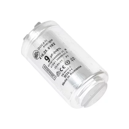 Elektronika do suszarek bębnowyc Kondensator rozruchowy do suszarki Electrolux / AEG 9 µF 1250020227