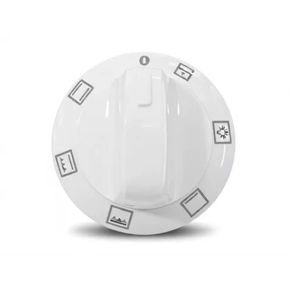 Pokrętło funkcji piekarnika Electrolux / AEG białe 3495613204