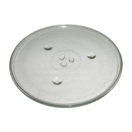 Talerz szklany do mikrofalówki Mastercook / Fagor 31,5 cm koniczynka CMIJ00071