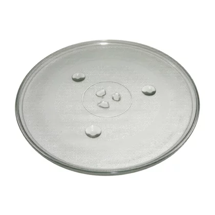 Talerz szklany do mikrofalówki Mastercook / Fagor 31,5 cm koniczynka CMIJ00071