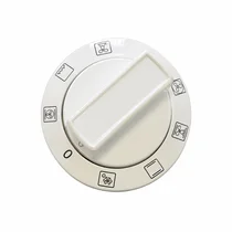 Pokrętło funkcji piekarnika do kuchenki Beko białe 250315005