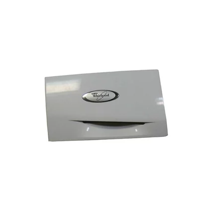 Uchwyt frontu szufladki dozownika proszku do pralki Whirlpool 480111101159 C00425938 481249848048 C00318315